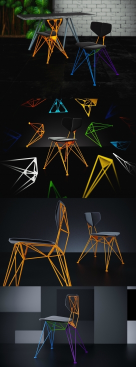Star金属椅子