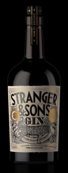 一个无可否认的印度精神Stranger & Sons酒