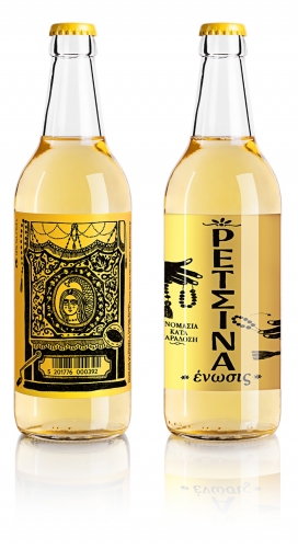 希腊Retsina葡萄酒包装设计