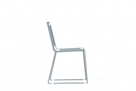Steelo一种可堆叠的金属椅子