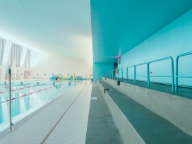 ARCHITECTURAL SWIMMING POOL-蓝色游泳池