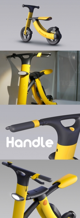 Banana 88电动折叠滑板车和儿童平衡自行车