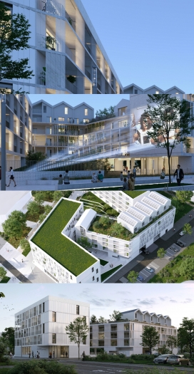 法国图卢兹集体住房建筑设计