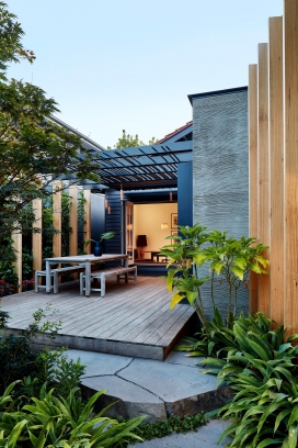 墨尔本平房改造成日本风格的住宅