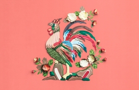 越南东鹤剪纸-以提醒传统的东河艺术