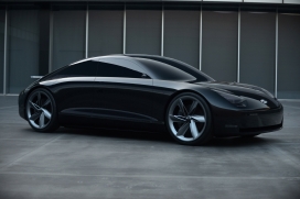 现代汽车推出看起来像是“完全风化石头”的电动概念汽车