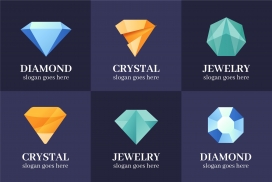 五彩钻石素材