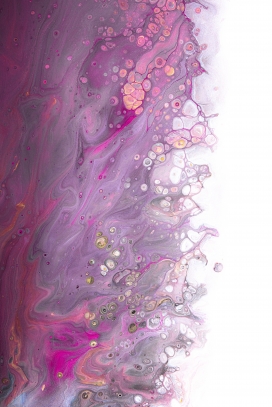 粉红色抽象液体图
