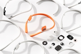 专为听障人士设计的骨传导耳机，可以让他们听出时尚的音乐！