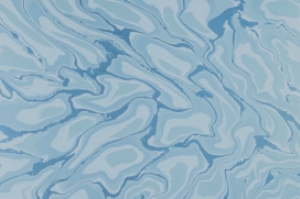 抽象的蓝色水波纹图片