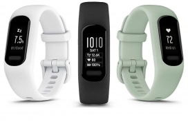 Garmin VIVOSMART 5 一款新的健身追踪器，带有遇险按钮和高级睡眠追踪功能