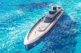 重新定义奢华和可持续性的氢动力超级游艇