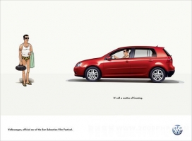 Volkswagen大众汽车广告: Framing