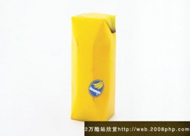 日本设计师深泽直人创意果汁饮料包装欣赏