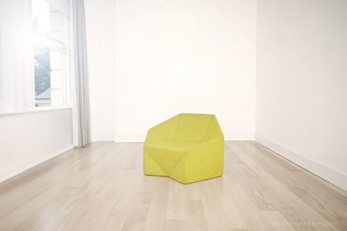 六角座椅-美国纽约Incorporated家具设计师作品，体现了灵活性和模块化 