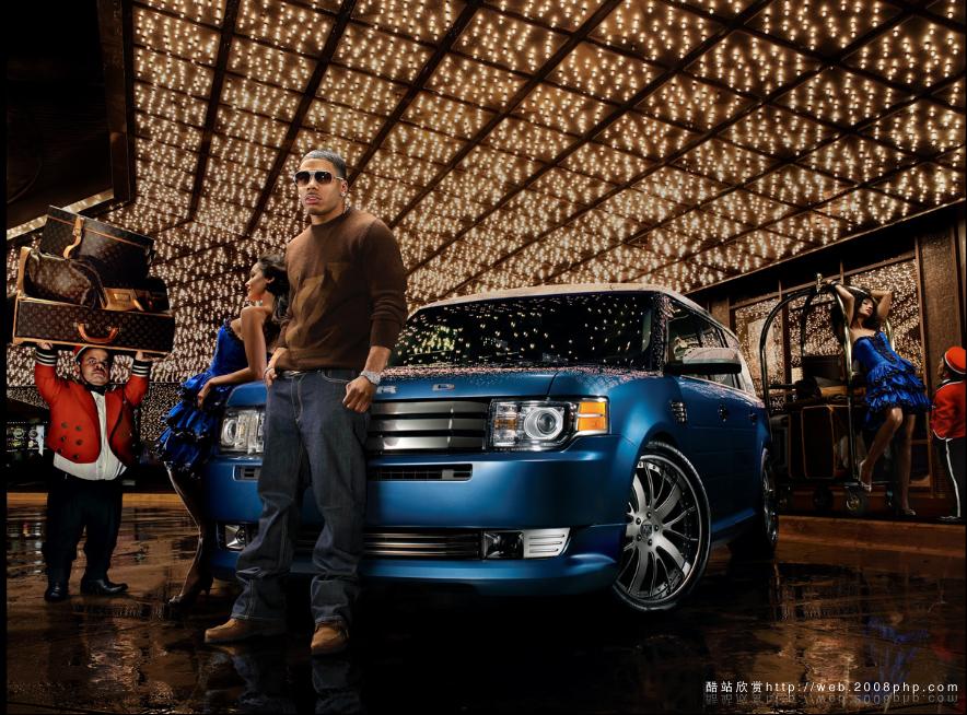 丹麦时尚realfake创意汽车插画设计欣赏---酷图编号3