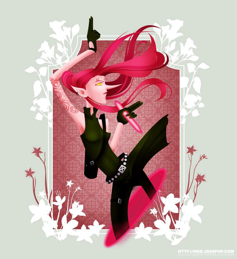 巴西插画大师Cafeteriastudio人物卡通插画作品---酷图编号10