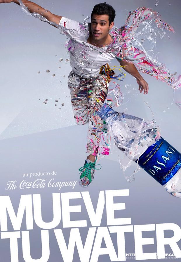 欧美dasani矿泉水创意广告