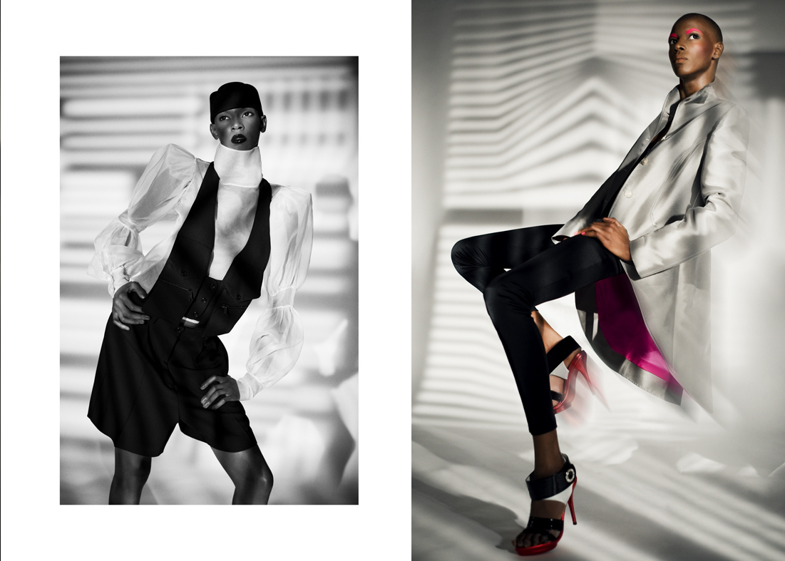 欧美Fashiongraphismo黑人女性演绎时尚---酷图编号1