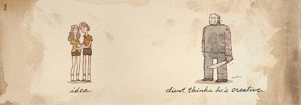 欧美创意复古色调插画欣赏-保护动物---酷图编号1