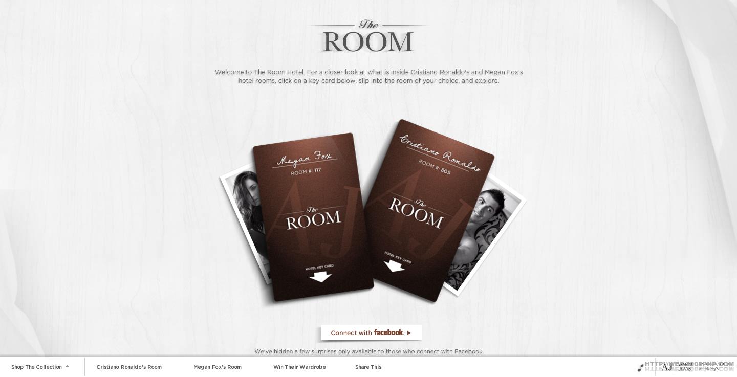 意大利Armani Jeans阿玛尼休闲服饰网站截图欣赏---酷图编号3