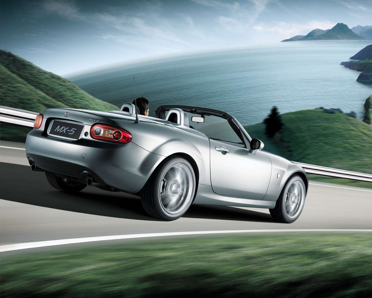 马自达MX-5敞篷跑车炫酷高清晰壁纸---酷图编号4