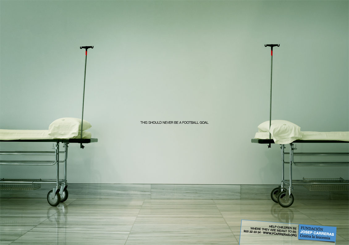 Fundacion Carreras卡列拉斯基金会平面广告--担架---酷图编号1
