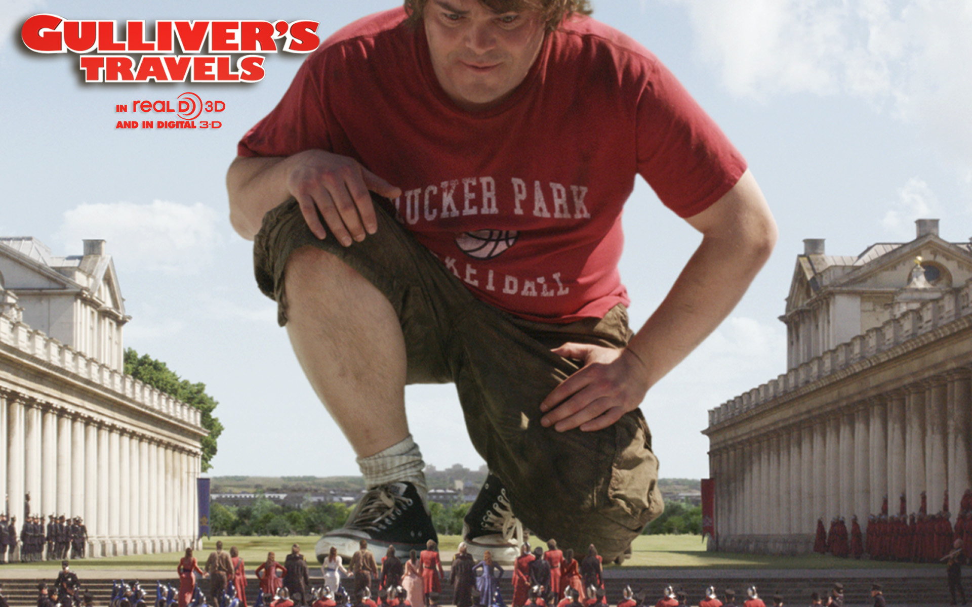 美国2011冒险喜剧电影《格列佛游记Gulliver's Travels》宣传海报---酷图编号1