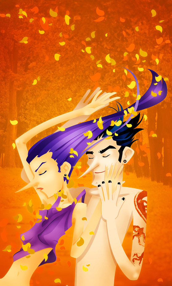 巴西插画大师Cafeteriastudio人物卡通插画作品图片