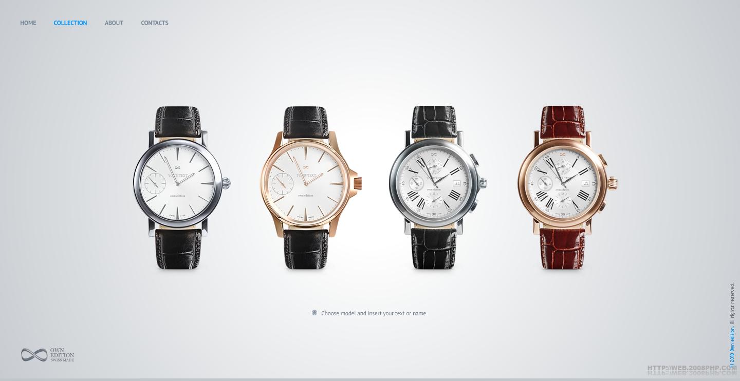 欧美ownedition时尚男士手表酷站截图封面大图