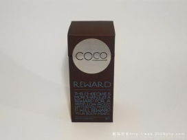 欧美COCO巧克力食品包装设计