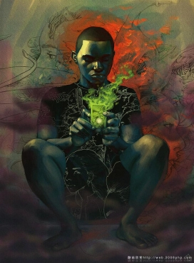 牙买加Mattahan人物插画作品欣赏