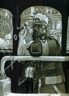 德国David Sossella 人工手绘艺术插画欣赏