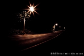 英国马路街头夜景风光摄影欣赏