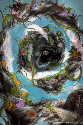 荷兰Sumeco震撼疯狂艺术插画作品