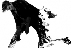 德国TWILL MAGAZINE EDITORIAL：斜纹水墨泼墨黑白效果结合模特摄影欣赏