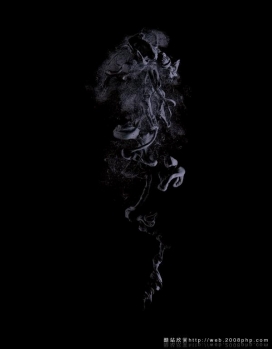 俄罗斯摄影家捕捉液体烟雾摄影