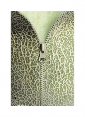 苏泊尔水果刀削皮刀创意拉链平面广告