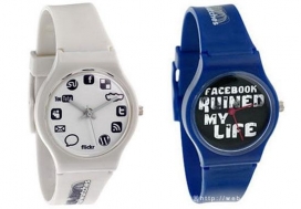 欧美social networking watch腕表手表图片