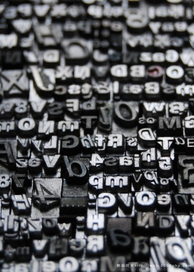 欧美Metal Type超级金属感立体英文字体字母设计