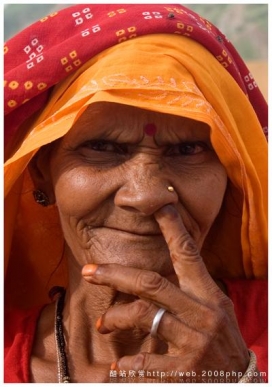 印第安India Portraits村民居民真实小孩儿童老童写真摄影