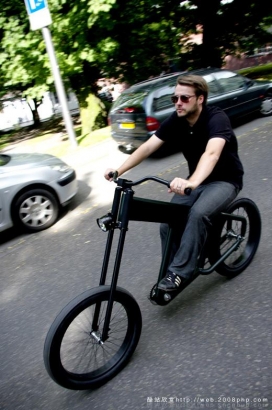 瑞士极具创意改装的山地折叠轻便自行车图片