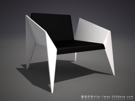 澳大利亚Tetragon chair创意的椅子办公休闲凳子工业设计图片