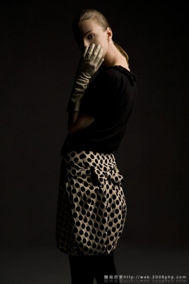 丹麦时尚BSI fashion catalog女人黑色酷主题摄影