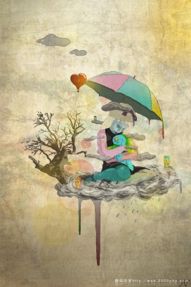 荷兰AloeVeraO精彩数字抽象艺术插画作品