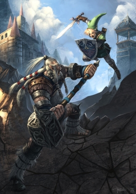 美国Сhristopher Peters游戏漫画CG插画欣赏