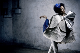 法国Portfolio时尚人像女人复古摄影