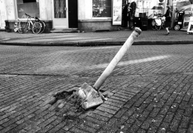 美国Accidental Sculptures黑白效果以外雕塑摄影欣赏