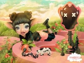 分享以色列Kluke人物漫画卡通插画作品