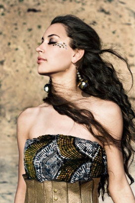 阿拉伯Amazon of Sachara 公主沙漠飘逸摄影